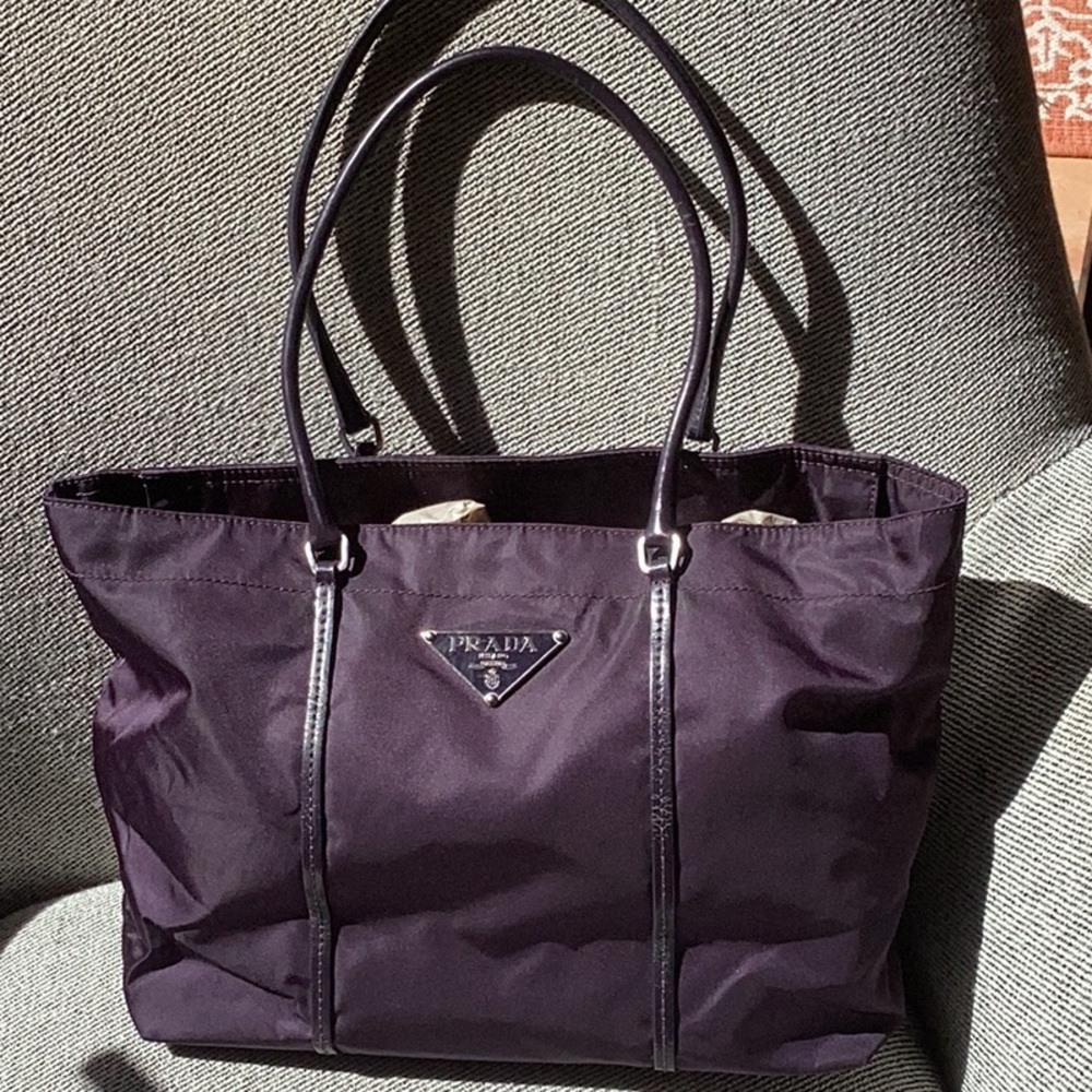 Prada tessuto shoulder handbag